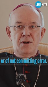 31K views · 390 reactions | Bishop Schneider Clarifies "Papal Infallibility" Watch more at LifeSiteNews.com. | Sign of the Cross | Facebook