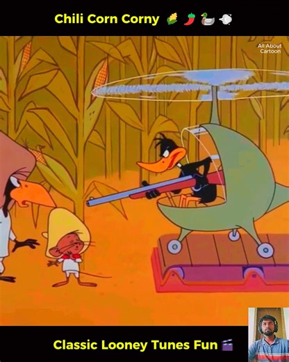 13K views · 588 reactions | Chili Corn Corny ️閭⚡ | Speedy Turns Up the Heat on Daffy Duck! | Looney Tunes Classic | All About Cartoon | Facebook
