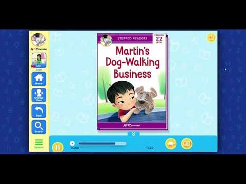 ABC Mouse - Level 10 Lesson 19 - Providing Services- Martin's Dog - Walking Business