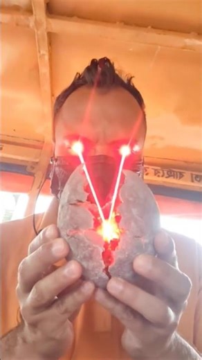 AI Laser Eyes Magic 🔥#short
