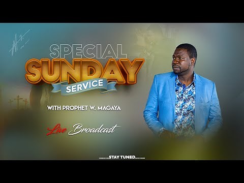 Sunday Service With Prophet W. Magaya 🔴 LIVE BROADCAST | 24.03.24