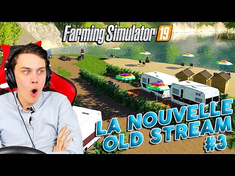 Construction #3 | Remplir le LAC et faire un camping ! (Farming Simulator 19)