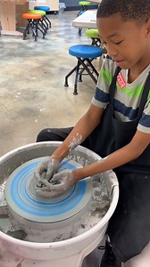 1.1K views · 14 reactions | Testing out the pottery wheel at yesterday's grand opening of The Magic House @ MADE! Plan your visit to our brand new cutting-edge makerspace which is now open on Delmar Boulevard. Admission is $5 per person over the age of 1. For more information, visit https://www.magichouse.org/made/. | The Magic House, St. Louis Children's Museum | Facebook