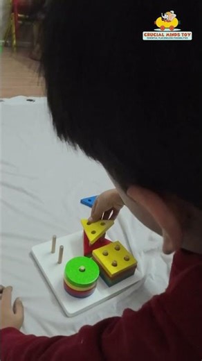 Sorting & Stacking Toys That Boost Brain Power! 😍🧠 #shorts #shortsfeed #sorting&stacking #kidsplay