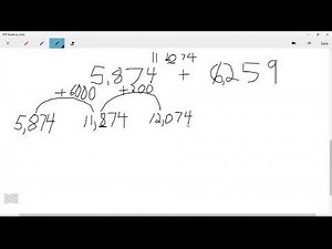 4th Grade Math: Adding Thousands with an Open Number Line