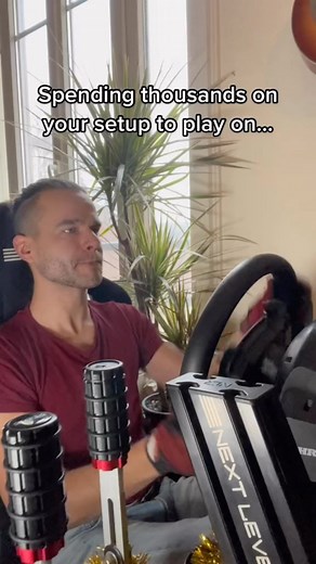 Nicolas Degrave on Instagram: "﫣 #simracing #tmthrustmaster #nextlevelracing #steeringwheel #setup"