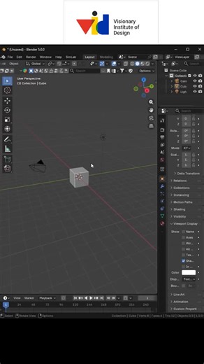 Visionary Institute of Design on Instagram: "Blender Boolean Tool = Game Changer 🔥 Cut ✂️ | Join ➕ | Subtract ➖ like a PRO in seconds! Perfect for hard-surface modeling 💪 Follow & Subscribe for daily Blender tips 🚀 #Blender3D #BlenderTutorial #BooleanTool #BooleanModifier #3DModeling #HardSurfaceModeling #BlenderTips #CGI #3DArtist #3DDesign #IndianCreators #BlenderIndia #MadeInIndia #ReelsIndia #InstaReels #ViralReels #YouTubeShorts #ShortsVideo #LearnBlender #DesignTips #CreativeIndia #Tren