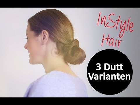 3 einfache Dutt Frisuren