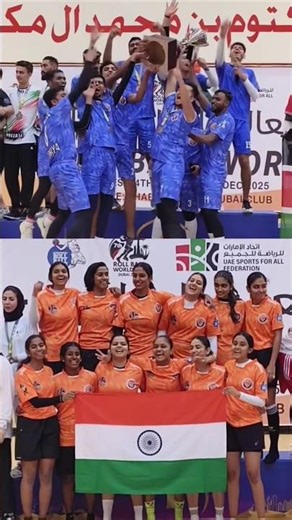 Double Delight India Wins the Roll Ball World Cup in both mens and womens category
