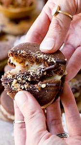 These German Chocolate Cookies are feature a delicious Coconut Pecan filling, they are soft and chewy, the perfect cookie to bake if you are feeling a little fancy. 🤎 Check out this amazing recipe here: https://www.piesandtacos.com/german-chocolate-cookies/ | Pies and Tacos