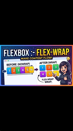 Css flexbox : flex wrap || website designing