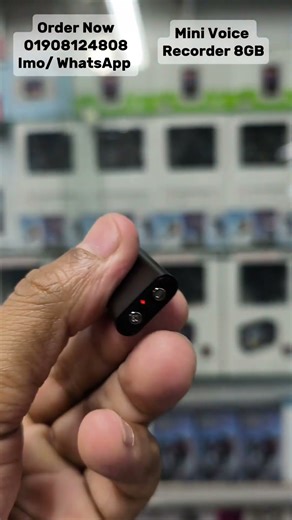 Mini Voice Recorder 8GB Memory Card Built In New