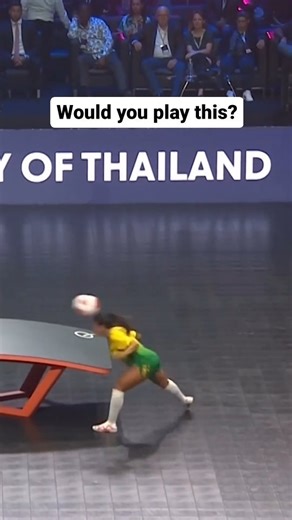 46K views · 84 reactions | Do you think your ping pong skills can transfer over to this table tennis inspired sport called Teqball? ⚽ It's the best of both worlds!  | PINGPOD | Facebook