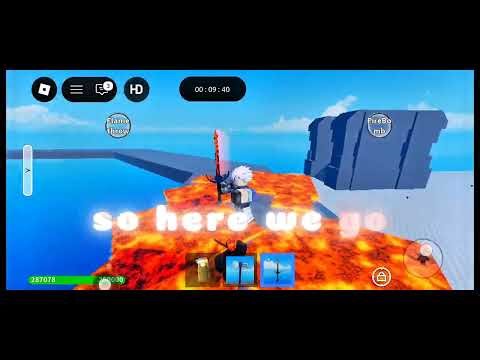 Getting gungnir and showing how to get it. Infinity gauntlet . #roblox #thanossimulator #gungnir