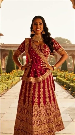 ✨ Elegant Saree & Choli Look | Traditional Indian Fashion ✨