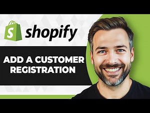 How to Add a Customer Registration Form in Shopify (Step By Step) (2026 Guide)