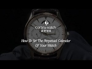How To Set The Perpetual Calendar Of Your Watch