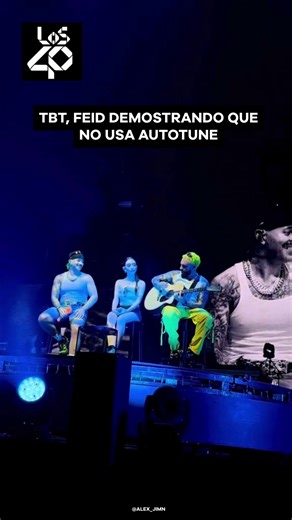 Feid demuestra su talento sin AutoTune