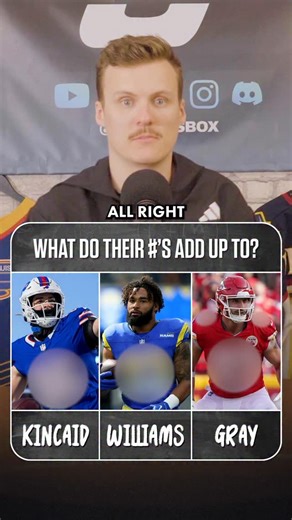 15K views | Can you figure out what these NFL players numbers add up to? #nfl #nflfootball #nflmemes | OwnersBox.com | Facebook