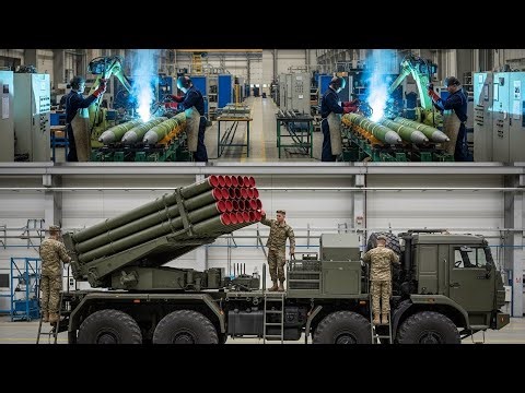 How MLRS Rockets Are Mass Produced – Inside the High-Tech Arsenal Destroying Targets at 80km