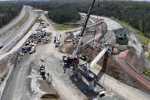 Changed traffic conditions due to M1 Pacific Motorway extension work