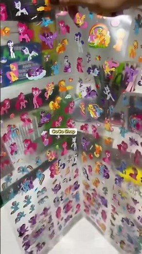 My Little Pony Cute Sticker Set #mylittlepony #sticker #adorable