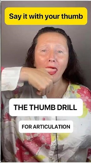 Do this for 1 minute and you’ll have better articulation.