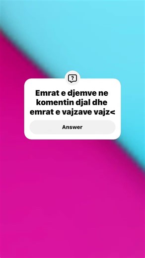 Me falni nese kam harruar ndonje emer edhe nuk dua te fus emra djemsh ne ata te vajzave.Mi thini vec