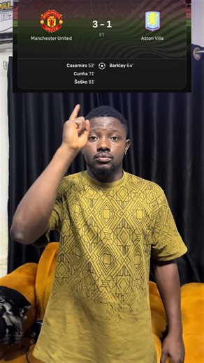 Manchester United vs Aston Villa Highlights