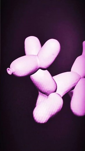 Balloon Dog Quadruped Animation