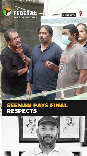 Seeman gets emotional while paying tribute to director Chezhiyan | #shorts