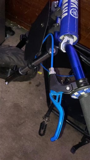 Darzrt Black Ops BMX Cable as Brake Cable whatchu guys think? 💙 #minibikes #mbx10 #motovox #minibikelife #v | Darzrt