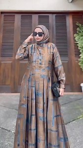 AVAILABLE ON HAND😍 DRESS w/ HIJAB (DIOR SILK) | Muslima