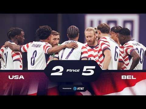 USA vs Belgium Highlights | All Goals & Key Moments | International Friendly 2026 ⚽🔥