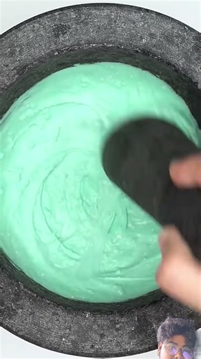 Mintiest Toothpaste Face Mask ASMR #asmr #facemask #satisfying #shorts