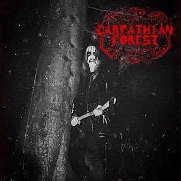 Nattefrost (only vocals) carpathian forest《third attempt》1998 (black shining leather)