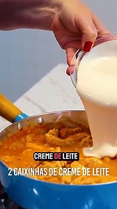 😍➡️ Strogonoff de Frango - Receita especial de família, deliciosa e super fácil e pratica de preparar!! ♨️ | Receitas Da Cris