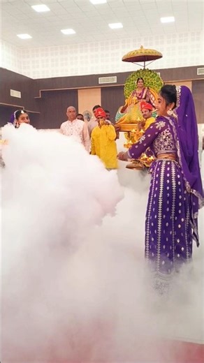 my first Telugu function#grand half saree function #sangeet