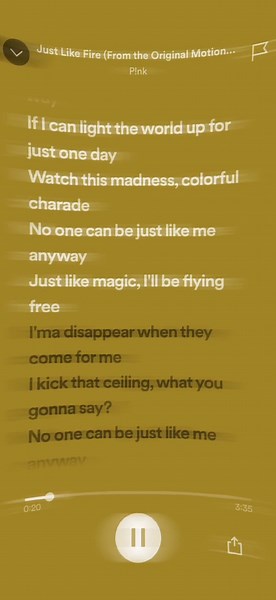 Just like fire - p!nk #sounds #speedsongs #spedupsounds #justlikefire #pink #spotify #spxdups0ngs