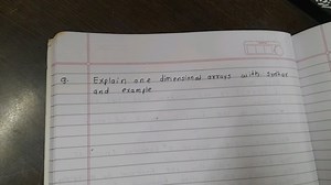 Explain one dimensional arrays with syntax and example... | Filo