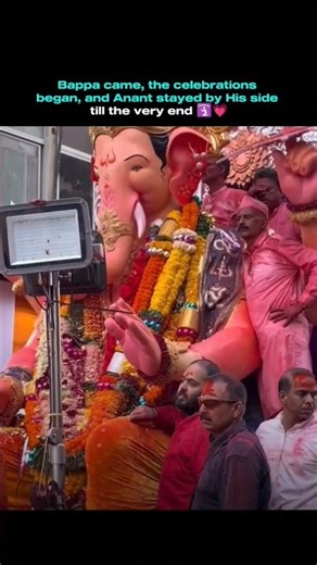 Cutie with Bappa 🥰