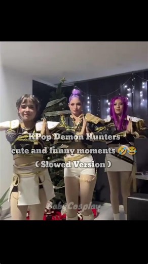 KPop Demon Hunters cute and funny moments 😂 pt52 #kpdh #kpop #kpopdemonhunters #cosplay #jinu #rumi