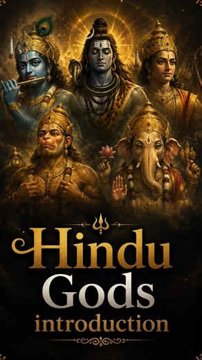 Hindu Gods Introduction 🐚 #shorts