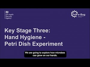 KS3 Hand Hygiene Experiment - Hand Shaking