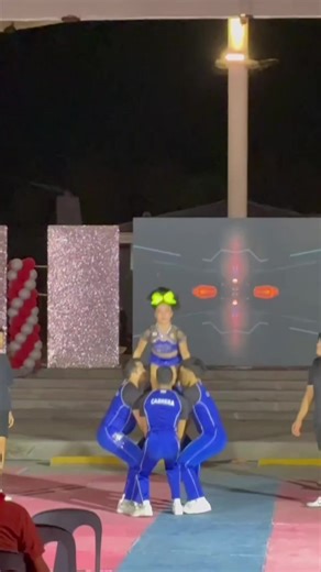 Exciting Cheerleading Basket Toss Moments