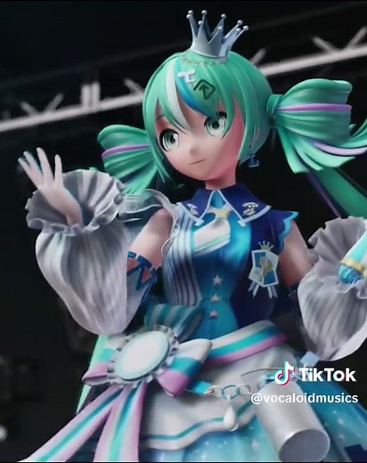 Cyan Blue Hatsune Miku Live Performance Details