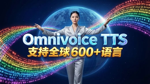 开源AI配音新标杆！小米-OmniVoice实测：600 语言/免参考音频捏声/方言直出