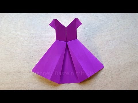 Origami dress: How to make origami dresses - Origami wedding dress