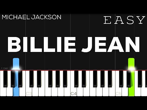 Michael Jackson - Billie Jean | EASY Piano Tutorial