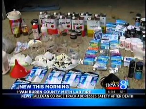 Meth lab fire victim: I blew myself up